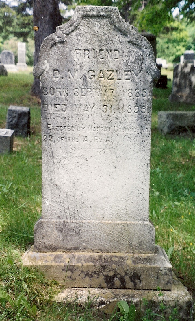 David M. Gazlay Gravestone